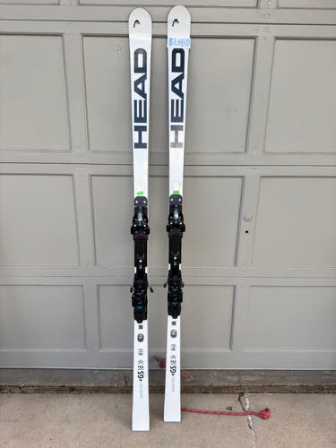 Men's 2025 HEAD 193 cm Racing WC Rebels e-GS Team Skis With Bindings Max Din 20 (Used)