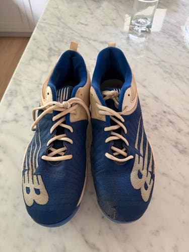 Blue Men's Size M 11.5 (W 12.5) Adult New Balance Low Top Metal (Used)