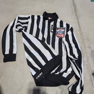 CCM Referee jersey and whistle (Used)