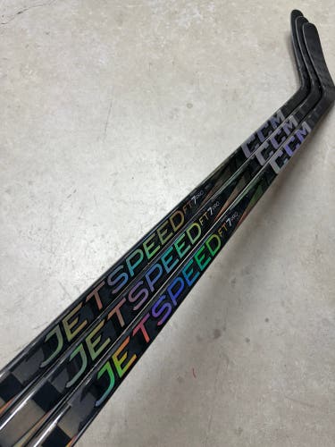 3 PACK 90 Flex Custom P90TM Senior CCM Jetspeed FT7 Pro Left Hand Hockey Stick Pro Stock (New)