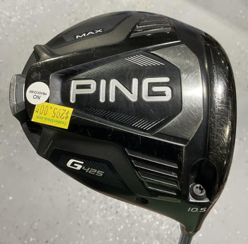 Ping G425 MAX 10.5 Driver 45" PRO LAUNCH 45A Senior Flex Graphite MRH USED