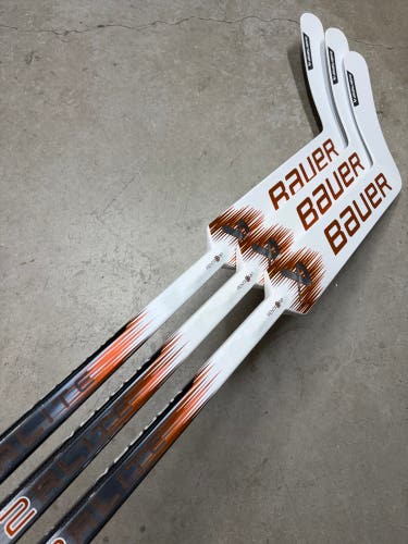 3 PACK Left Hand 25” Bauer Hyp2rlite Goalie Stick NHL Prostock (New)