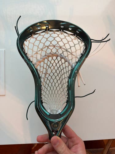 Chrome Green Warrior Evo QX-O Strung Head