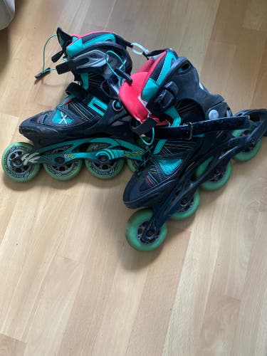 K2 V02 90 Pro Rollerblades Inline Skates Womens Size 8 (Used)