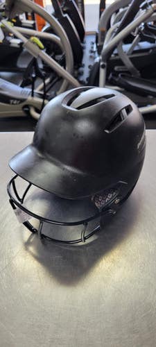 Used Demarini Xs Batting Helmet W Mask Black Xs 11497-s000158488