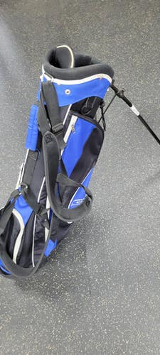 Used Titech 5 Way Stand Bag Mens Stand Bag Navy Blue 11497-s000158452