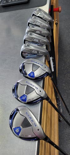 Used Cobra Fly Z 456 Hybrid 7-sw Mens Iron Set Rh 4i-sw 11497-s000158451