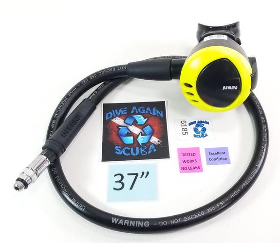 Oceanic Gamma Octo Second Stage Regulator Scuba Dive 2nd                   #6185