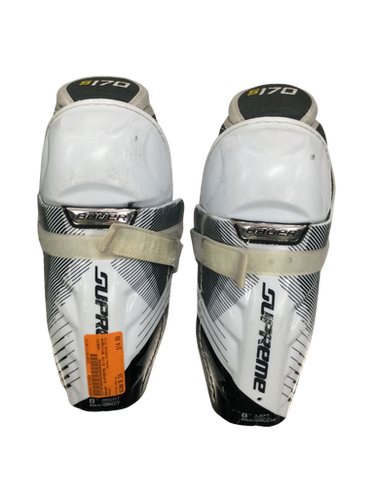Used Bauer Supreme S170 8" Hockey Shin Guards 11613-s000122260