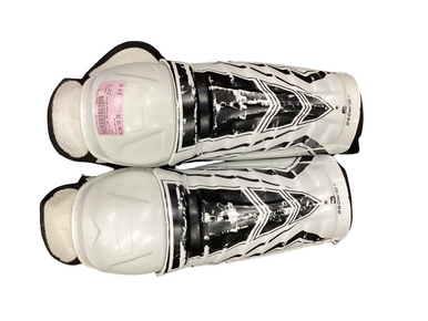 Used Ccm Ltp Junior Shin Guards White 10" 11613-s000178172