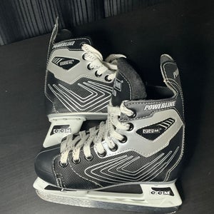 Black/Gray CCM Powerline Hockey Skates Regular Width 13 (Used)