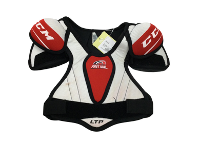 Used Ccm Ltp First Goal Lg Hockey Shoulder Pads 11613-s000134090