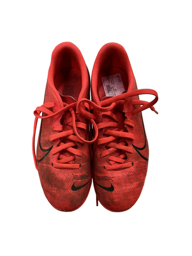 Used Nike Air Mercurial Soccer Cleats Red Junior 03 11613-s000171766