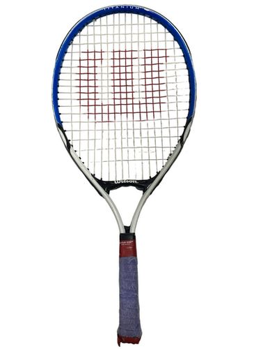 Used Wilson Federer 23 Junior Tennis Racquet Royal Blue 23" 11613-s000171997