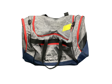 Used Adidas Soccer Player Duffel Bag Grey 11613-s000172216