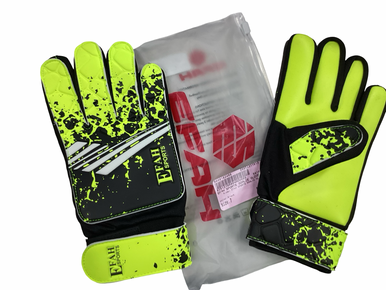 Used Efah Sports Goalie Gloves Soccer Goalie Gloves Black 7 11613-s000182486