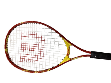 Used Wilson 23 Us Open Junior Tennis Racquet Red 23" 11613-s000180417