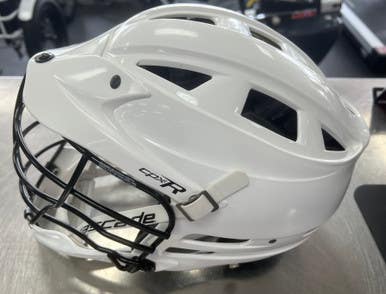 Used Cascade Cpx-r Lacrosse Helmet White Fits All 11497-s000148809