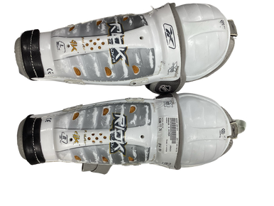 Used Reebok X Hyper Junior Shin Guards White 11" 11613-s000149191