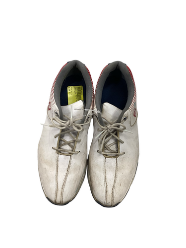 Used Foot Joy Mens Golf Shoes White Senior 6 11613-s000160536