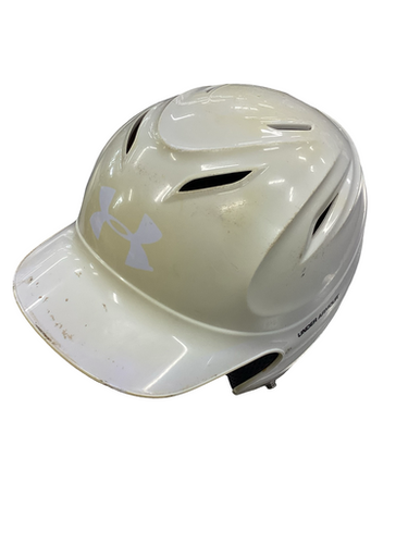 Used Under Armour Rac010 Batting Helmet Mask White S M 11613-s000166437