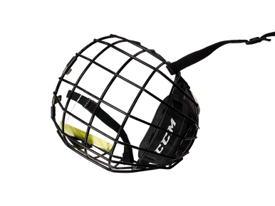 Used Ccm Hockey Wire Mask Black Sm 11613-s000159297