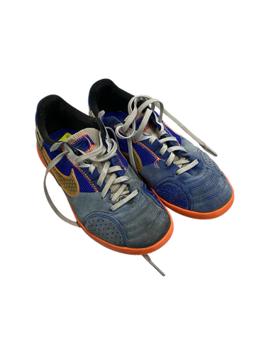 Used Nike Soccer Indoor Shoes Royal Blue Junior 03.5 11613-s000162340