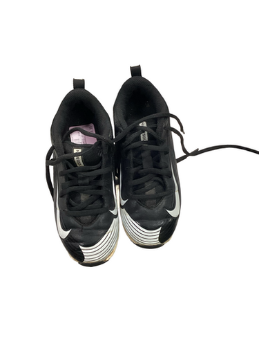 Used Nike Vapor Baseball Cleats Bb Sb Cleats Black Youth 12.0 11613-s000181593