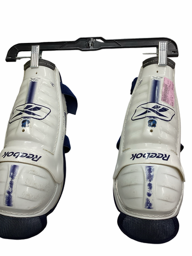 Used Reebok 2k Junior Shin Guards Navy Blue 11" 11613-s000182338