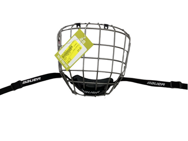 Used Bauer Type B1 Hockey Wire Mask Grey Lg 11613-s000168475