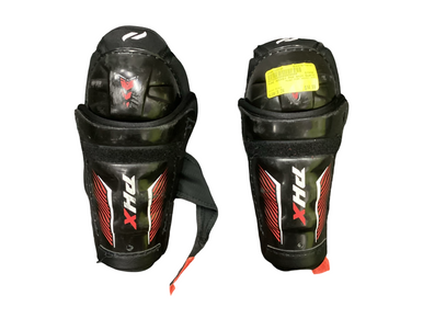 Used Pure Hockey Phx Youth Shin Guards Black 9" 11613-s000168504