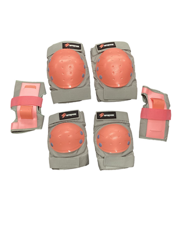 Used Spofine Protective Set Inline Protective Set Grey And Pink Lg 11613-s000173966