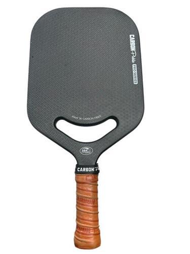 Used Raw 3k Carbon Fiber Pickleball Racquet Black 11849-s000025320