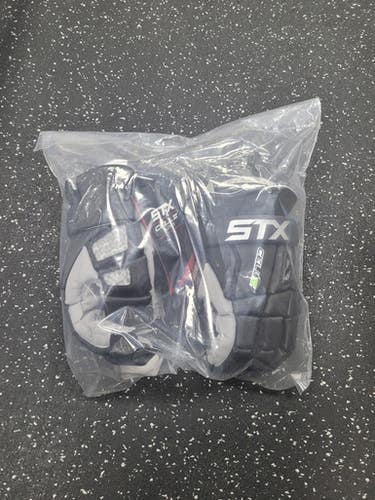 Used Stx Cell Vi Lacrosse Gloves Mens Black Lg 11849-s000039812
