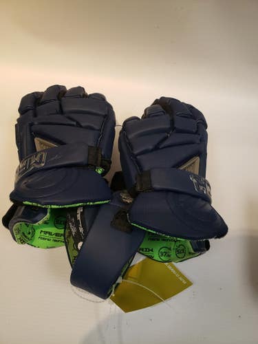 Used Maverik Maverik Mens Gloves Lg Men's Lacrosse Gloves 11849-s000011479
