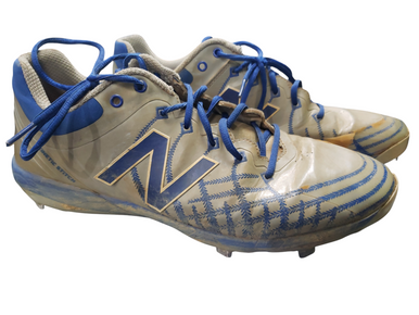 Used New Balance 4040 Bb Sb Cleats Grey Senior 13 11849-s000013205