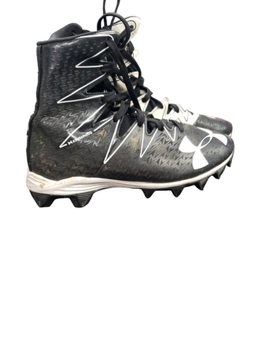 Used Under Armour Jr Fb Cleats Black Junior 02 11849-s000021588
