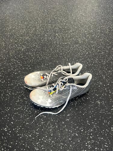 Used Under Armour Track & Field Cleats Adult Yellow Senior 9 11849-s000030860