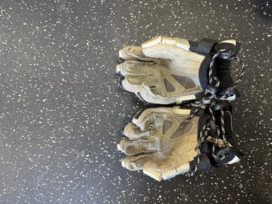 Used Nike Vandal Lacrosse Gloves Junior Grey Xxs 11849-s000031086