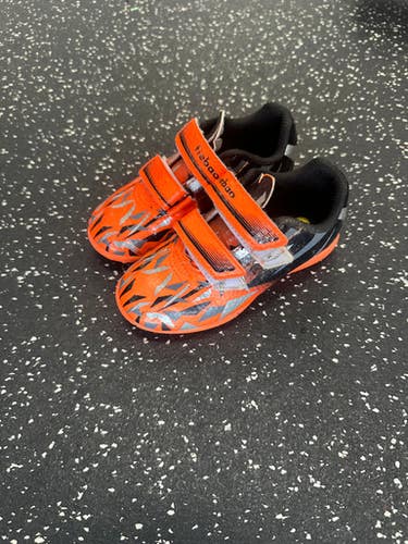 Used Tiebao Soccer Turf Shoes Orange Youth 09.0 11849-s000031139