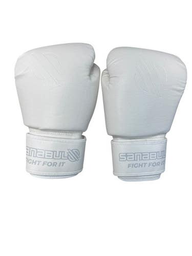 Used Sanabul Boxing Gloves White Lg 11835-s000208894