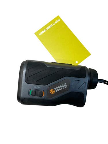 Used Range Finder W Slope Golf Accessory Black And Grey 11835-s000208905