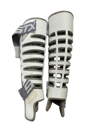 Used Stx Valor Fh Shin Guards White 14" 11849-s000022467
