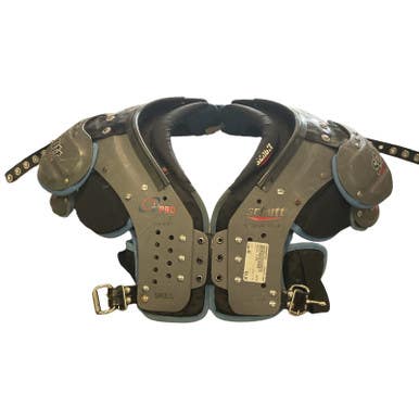 Used Schutt 2 Pro Fb Shoulder Pads Grey Md 11859-s000025709