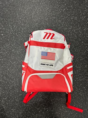 Used Marucci Carry Bag Bb Sb Player Carry Bag Red 11849-s000026646