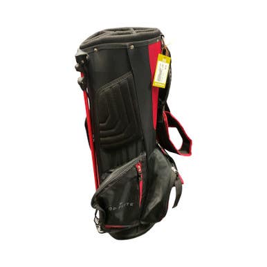 Used Top Flite Mens Stand Bag Black And Red 11859-s000026800