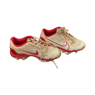 Used Nike Diamond Bb Sb Cleats White Junior 02.5 11859-s000026968