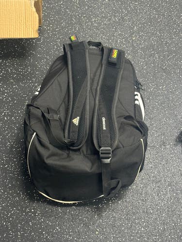 Used Adidas Soccer Player Duffel Bag Black 11849-s000027631