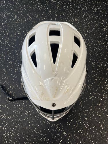 Used Cascade Cascade Cs-r Lacrosse Helmet White One Size 11849-s000029134