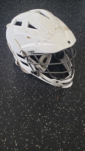 Used Cascade Csr Lacrosse Helmet White One Size 11849-s000029346